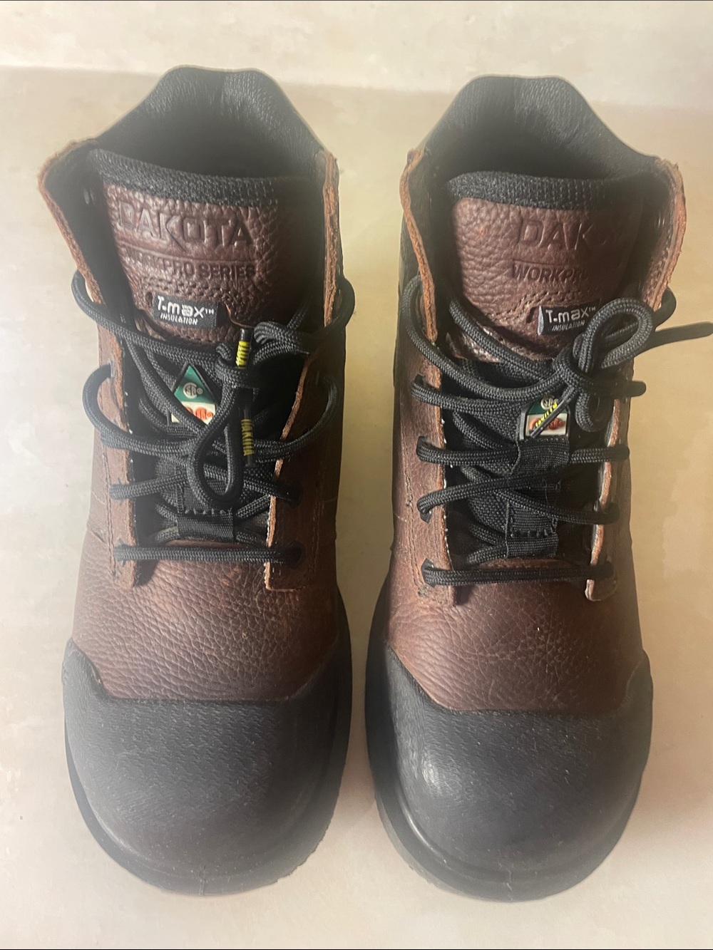 Dakota WorkPro Series Men's Size 8W DuraToe T-Max Insulated Quad Comfort